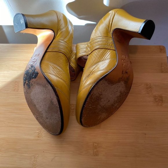 Re-Mix It Girl Shoes Mustard 6 - Picture 5 of 11